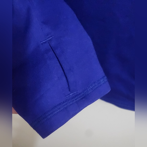 Victorias Secret VSX Sport Small Purple Athletic Pullover Sweatshirt Funnel Neck - Picture 5 of 7